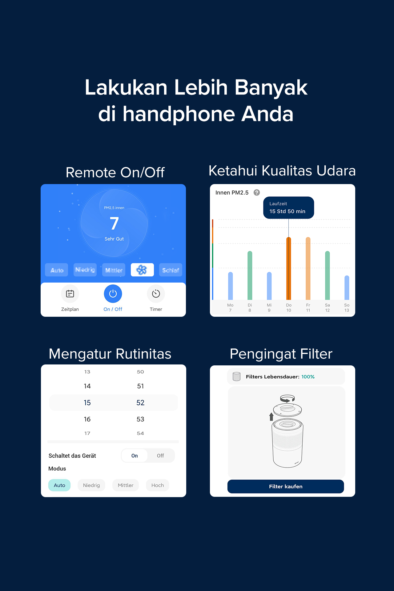 Lakukan lebih banyak di handphone Anda